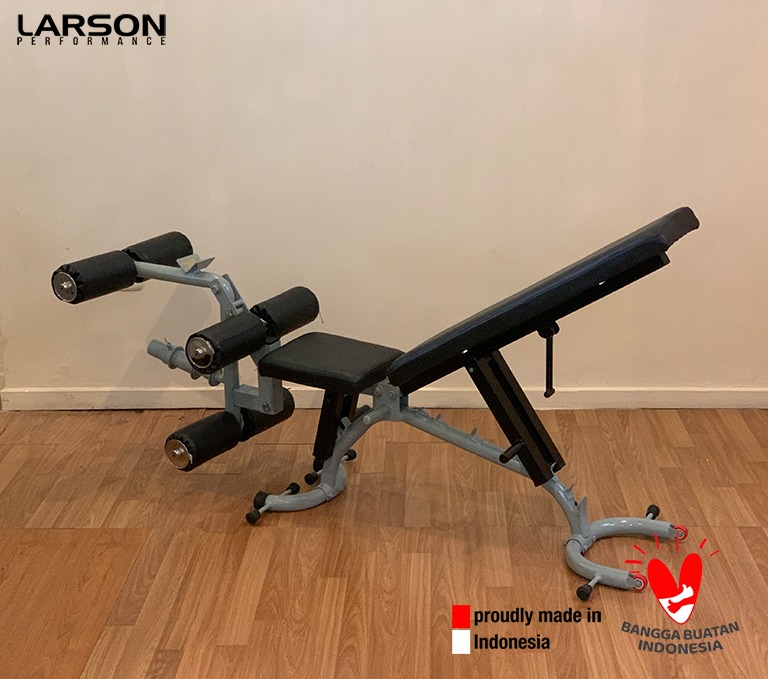 Larson Performance Adjustable Bench with Hamstring &amp; Leg Extension