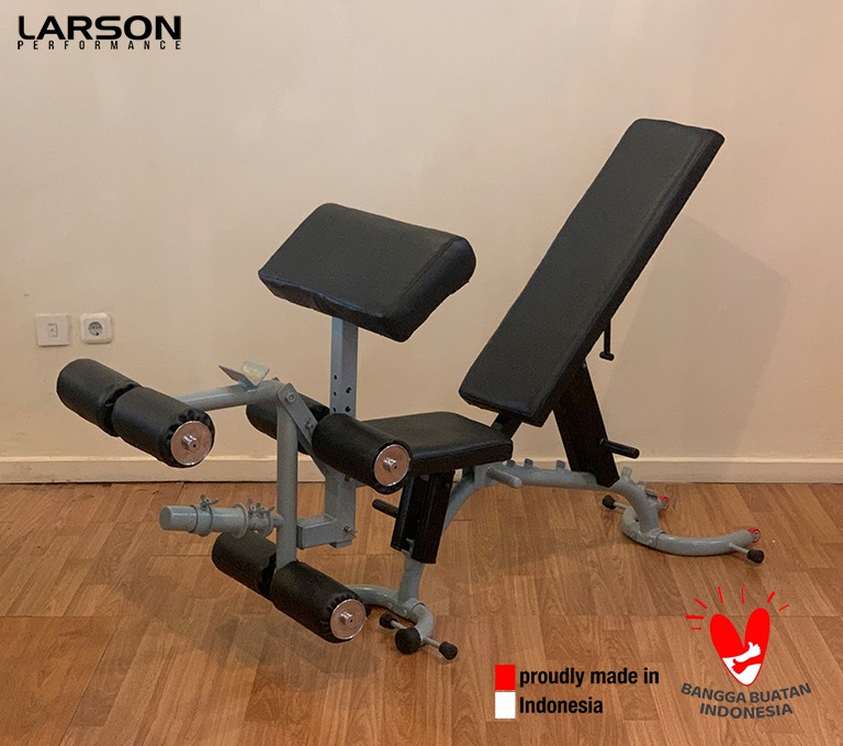 Larson Performance Adjustable Bench with Hamstring & Leg Extension