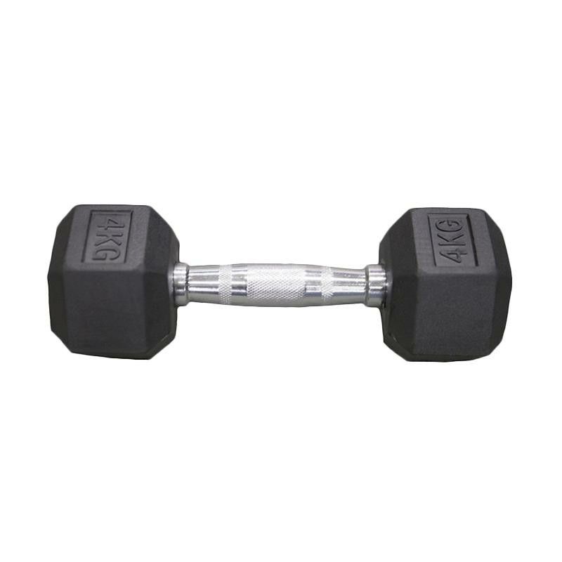 Larson Performance Dumbell Hexagonal 4kg Lapis Karet